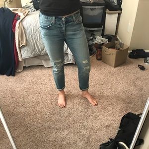 Levi’s “boyfriend” jeans